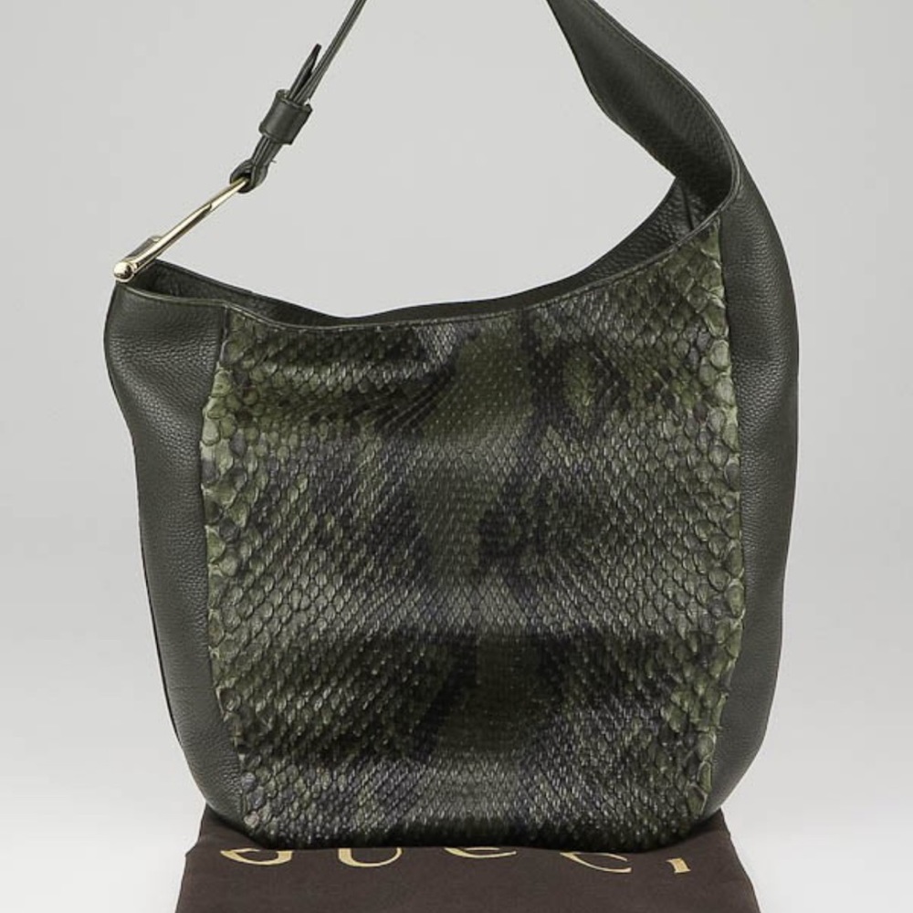 🐍 GUCCI Greenwich python hobo 🐍 - Picture 7 of 11